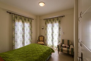 公寓, 1 间卧室, 海滩景观 | 遮光窗帘、隔音、免费婴儿床、免费 WiFi