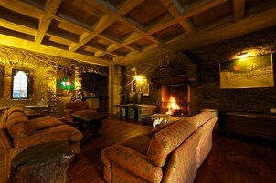 Sala de estar en el lobby