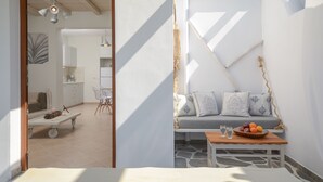Villa, 1 soverom, sjøutsikt (Outdoor Jetted Tub) | Oppholdsområde
