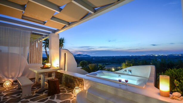 Villa, 1 soverom, sjøutsikt (Outdoor Jetted Tub) | Terrasse/patio