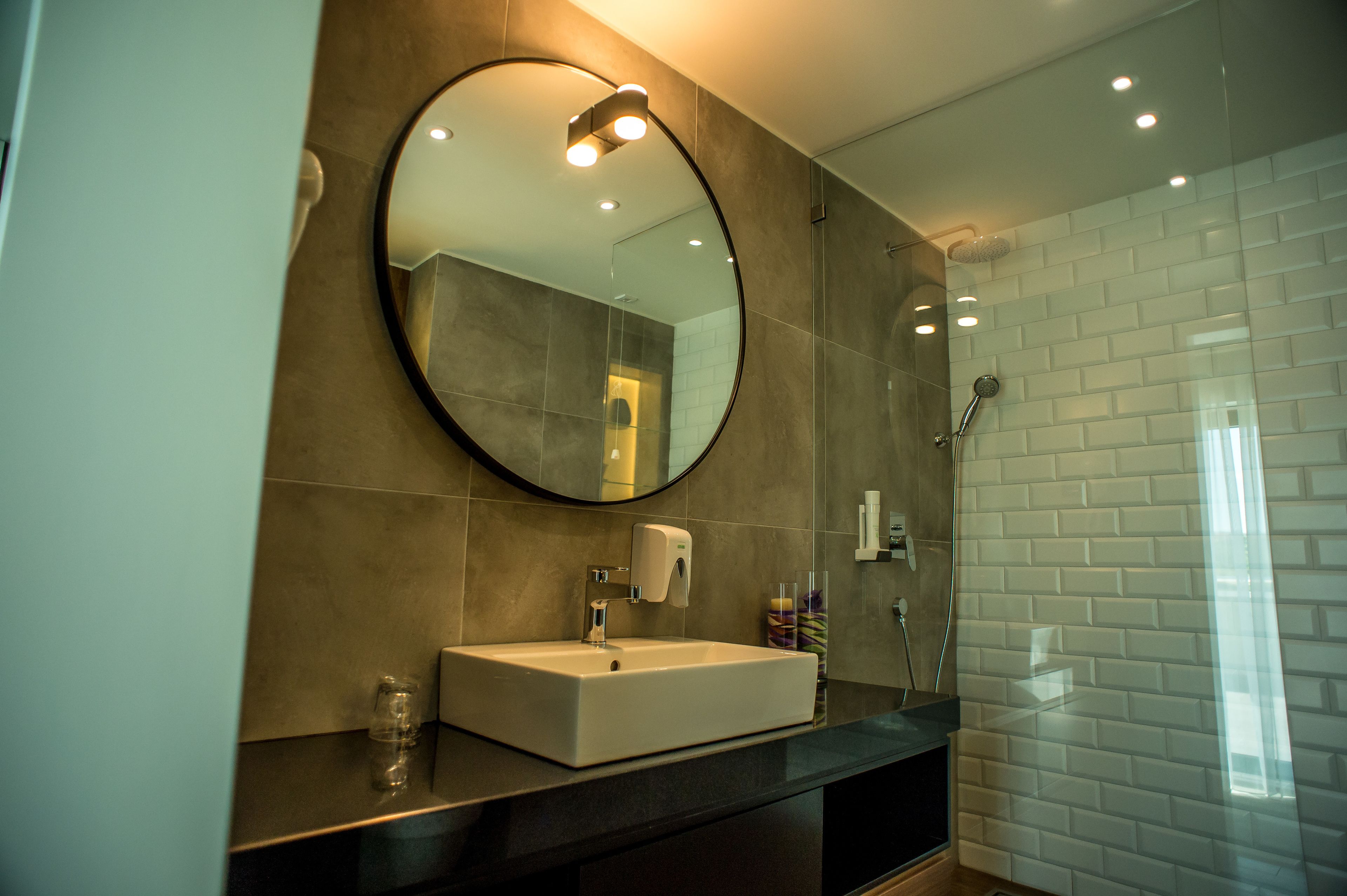 free toiletries, hair dryer, bathrobes, slippers