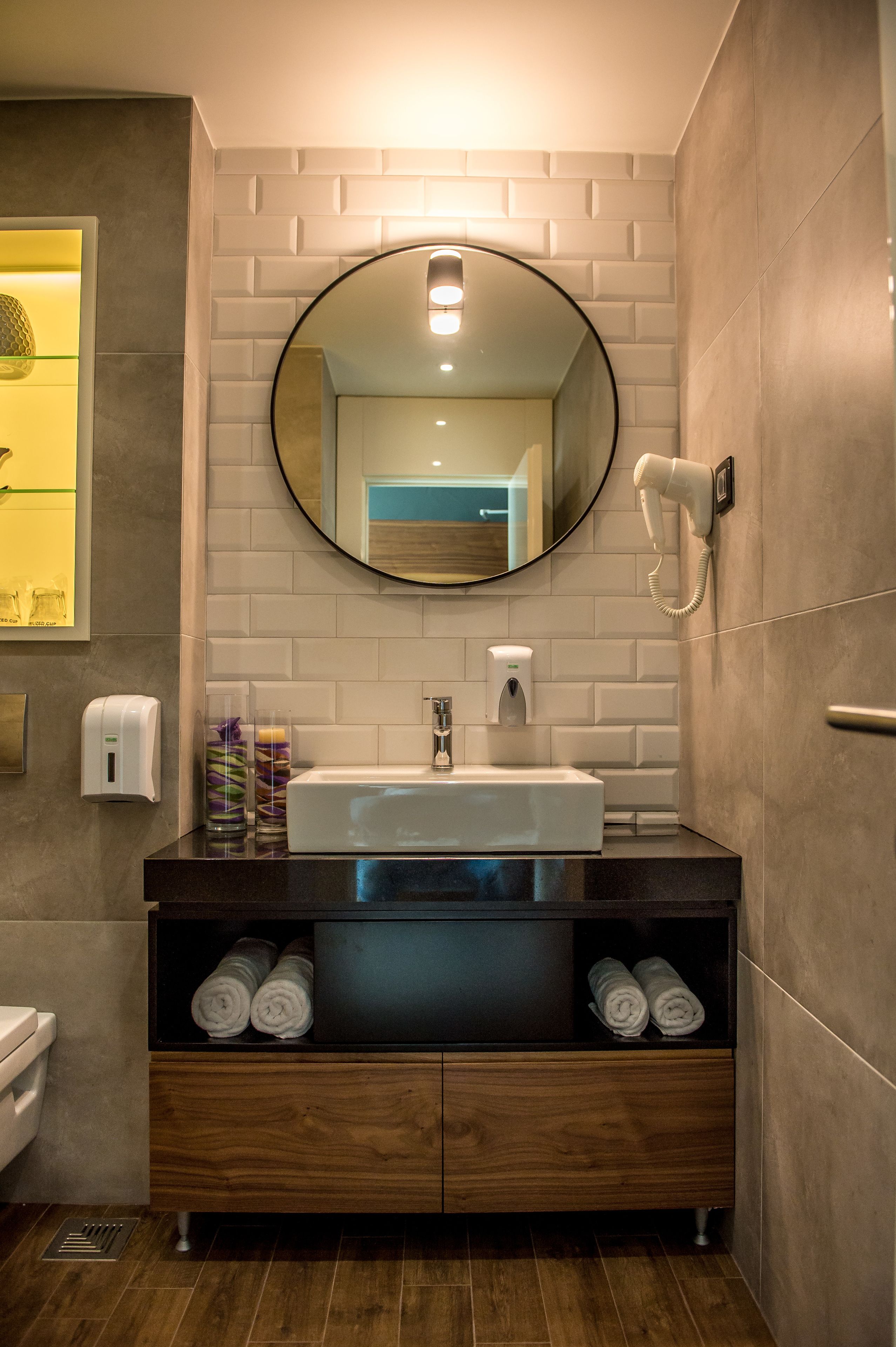 free toiletries, hair dryer, bathrobes, slippers