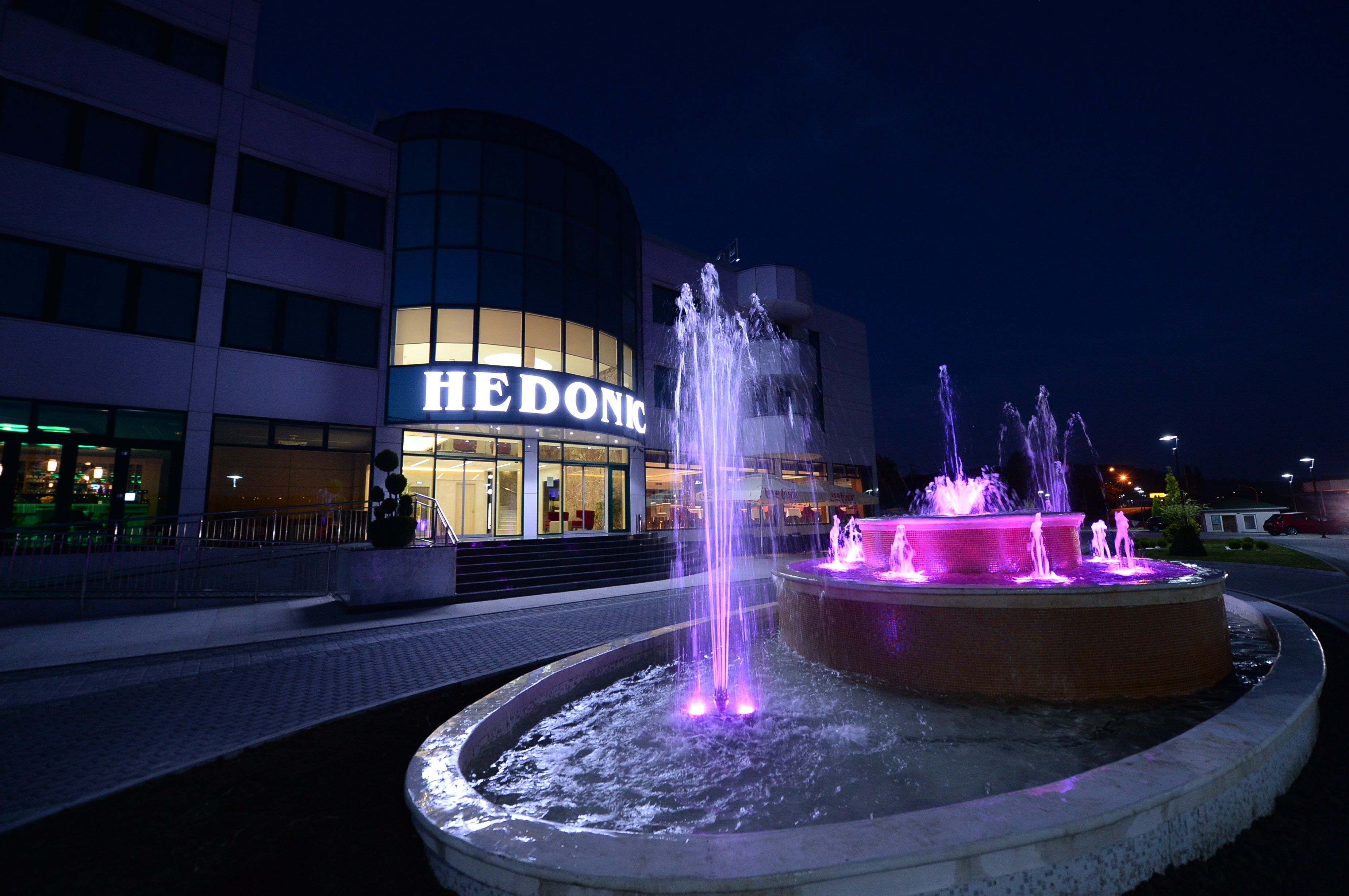 front of property – evening/night