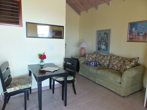 Standard Apartment, 1 Bedroom, Kitchen, Ground Floor | Living area - South Coast Ocean View Apartments (Cades Bay)