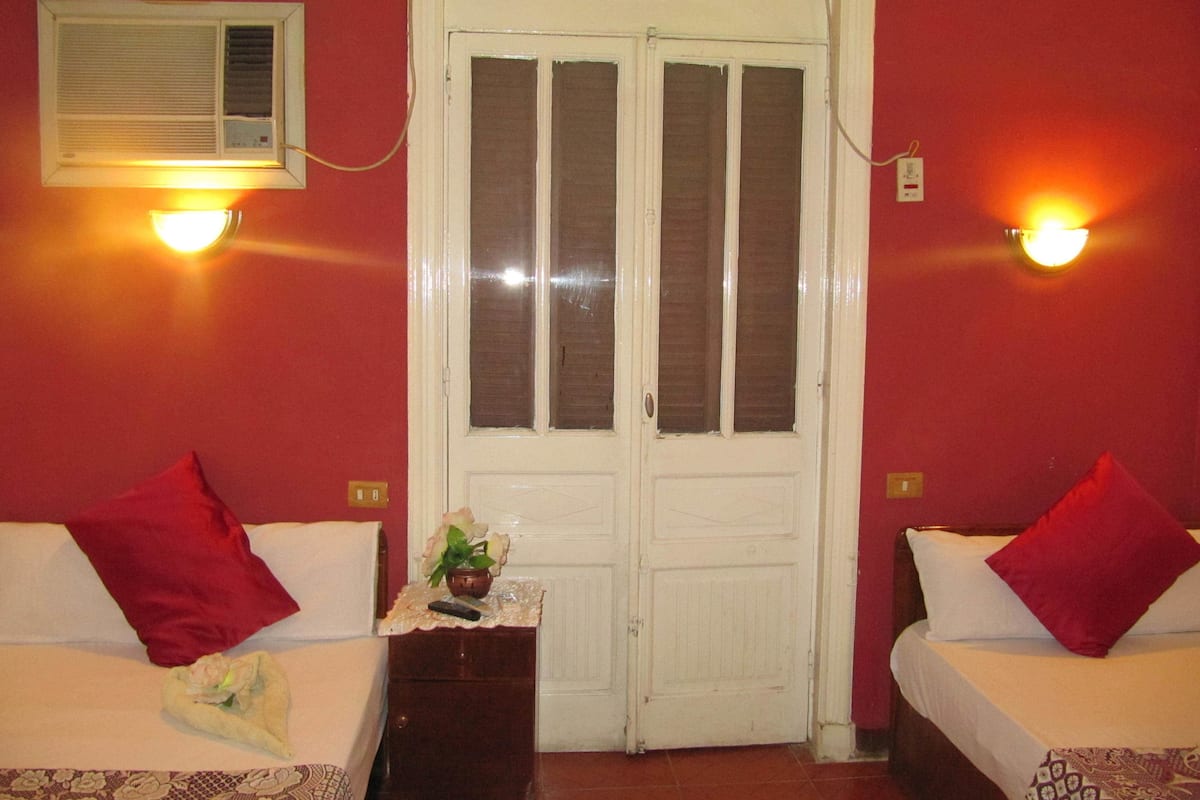 Desk, iron/ironing board, rollaway beds, free WiFi
