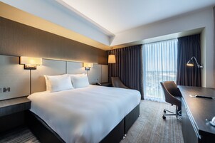 Premium bedding, desk, iron/ironing board, free WiFi