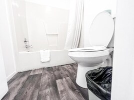 Free toiletries, towels