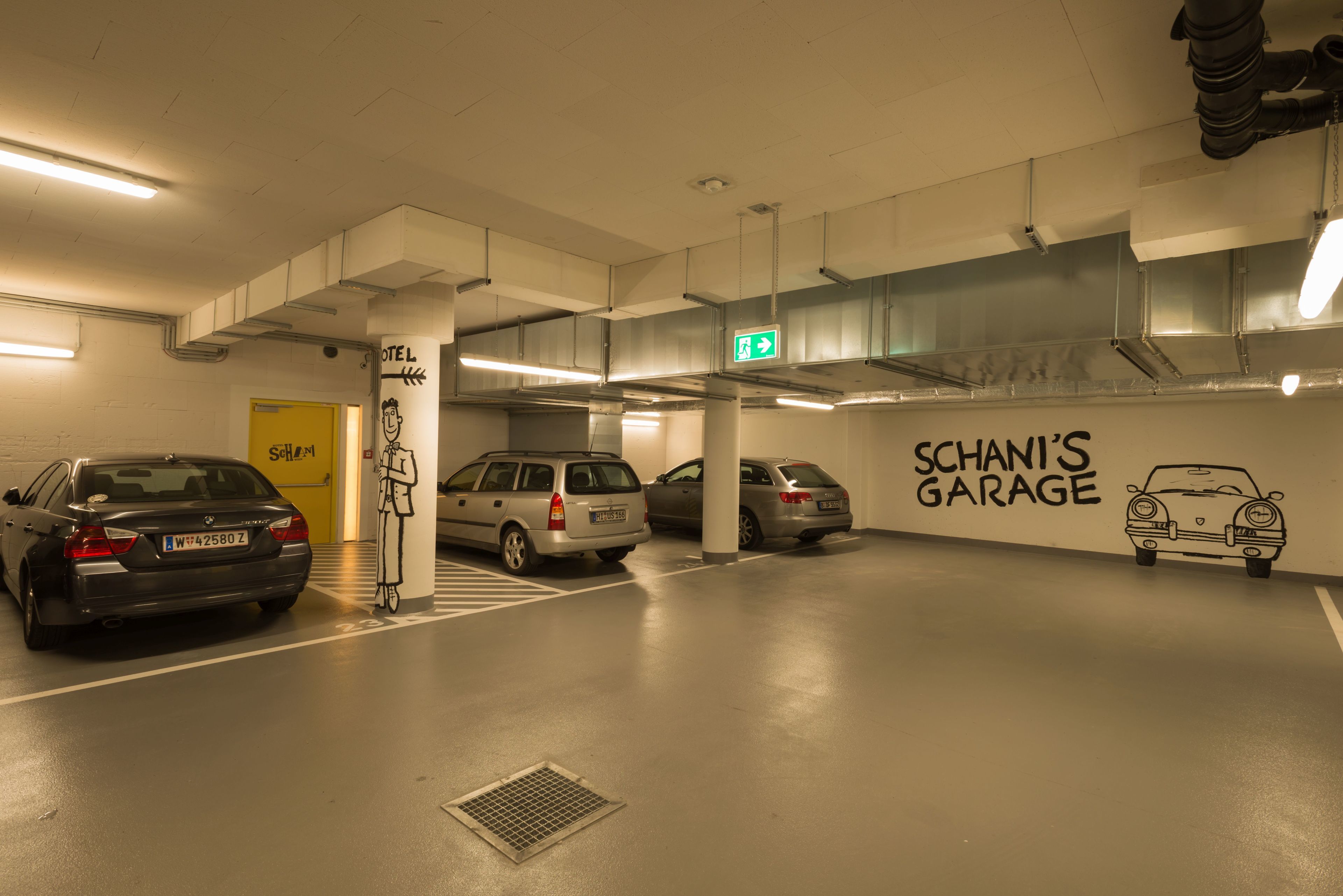 self-parking (surcharge) 25 per day