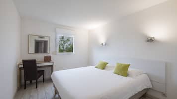 Literie de qualité supérieure, bureau, chambres insonorisées