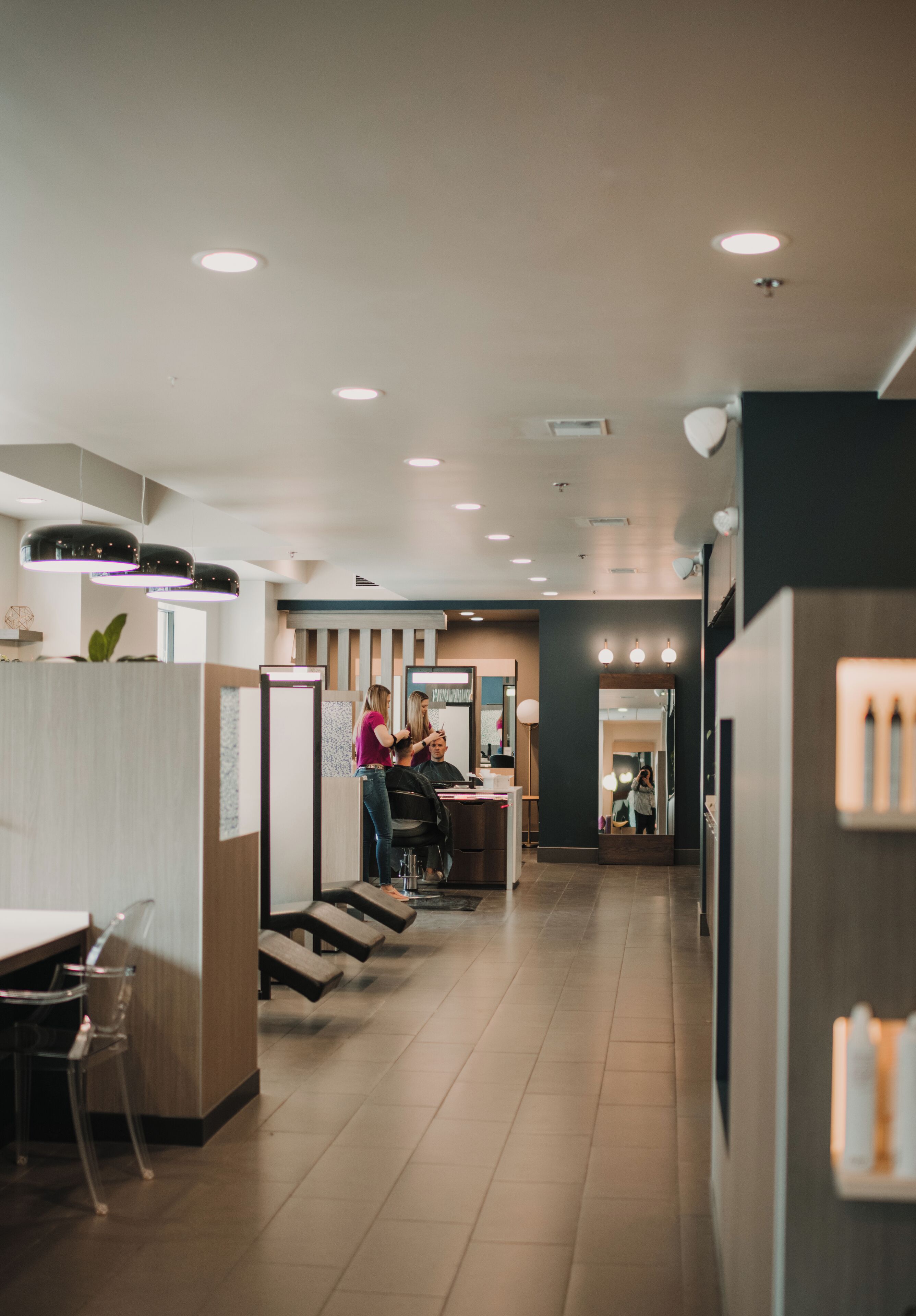 manicures and pedicures