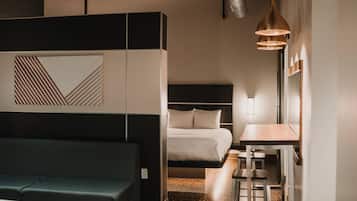 Standard Room, 2 Queen Beds, Non Smoking | Individually decorated, individually furnished, desk, laptop workspace