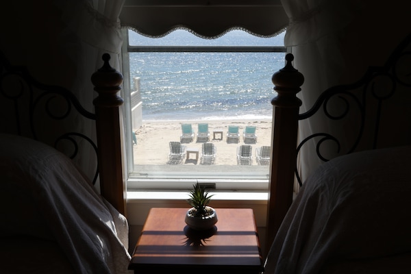 Panoramic Quadruple Room, Private Bathroom, Ocean View (Room 202) | Beach/ocean view