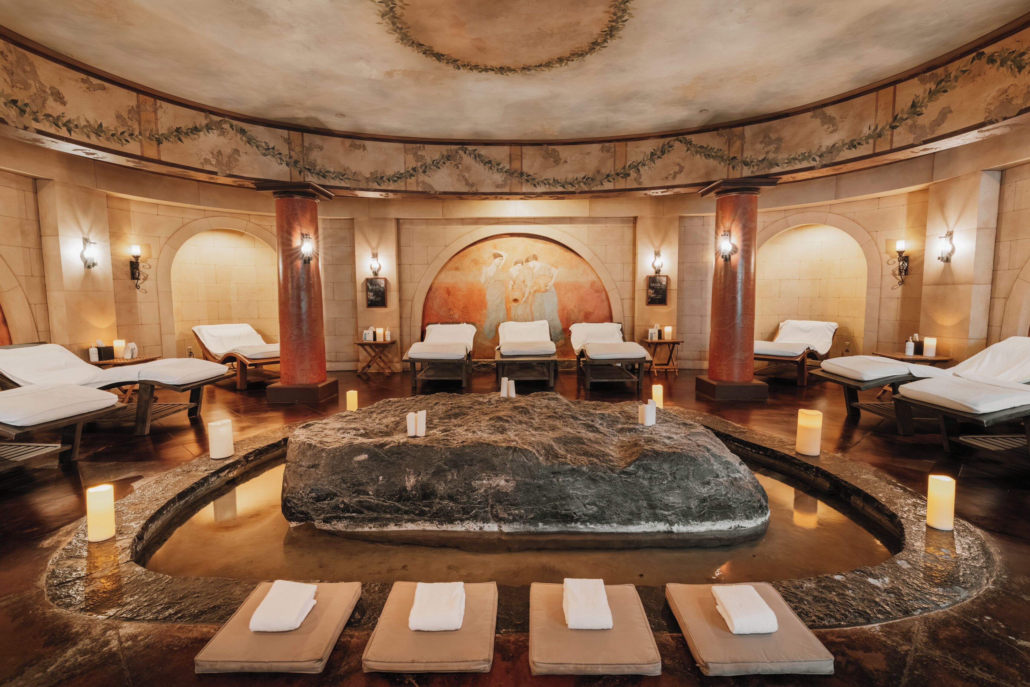 Body treatments, hot stone massages, deep-tissue massages