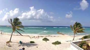 On the beach, white sand, fishing