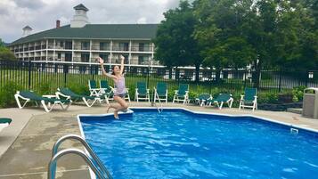 Seasonal outdoor pool