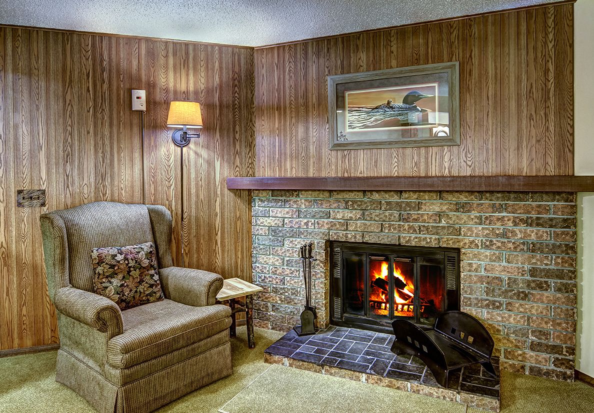 Condo, 2 Bedrooms | Living area | Fireplace, DVD player