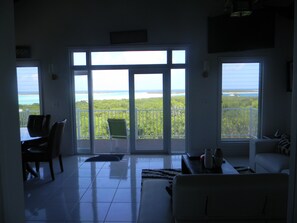 Télévision à écran plat de 55 pouces avec chaînes par satellite