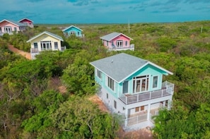 Façade de l’hébergement