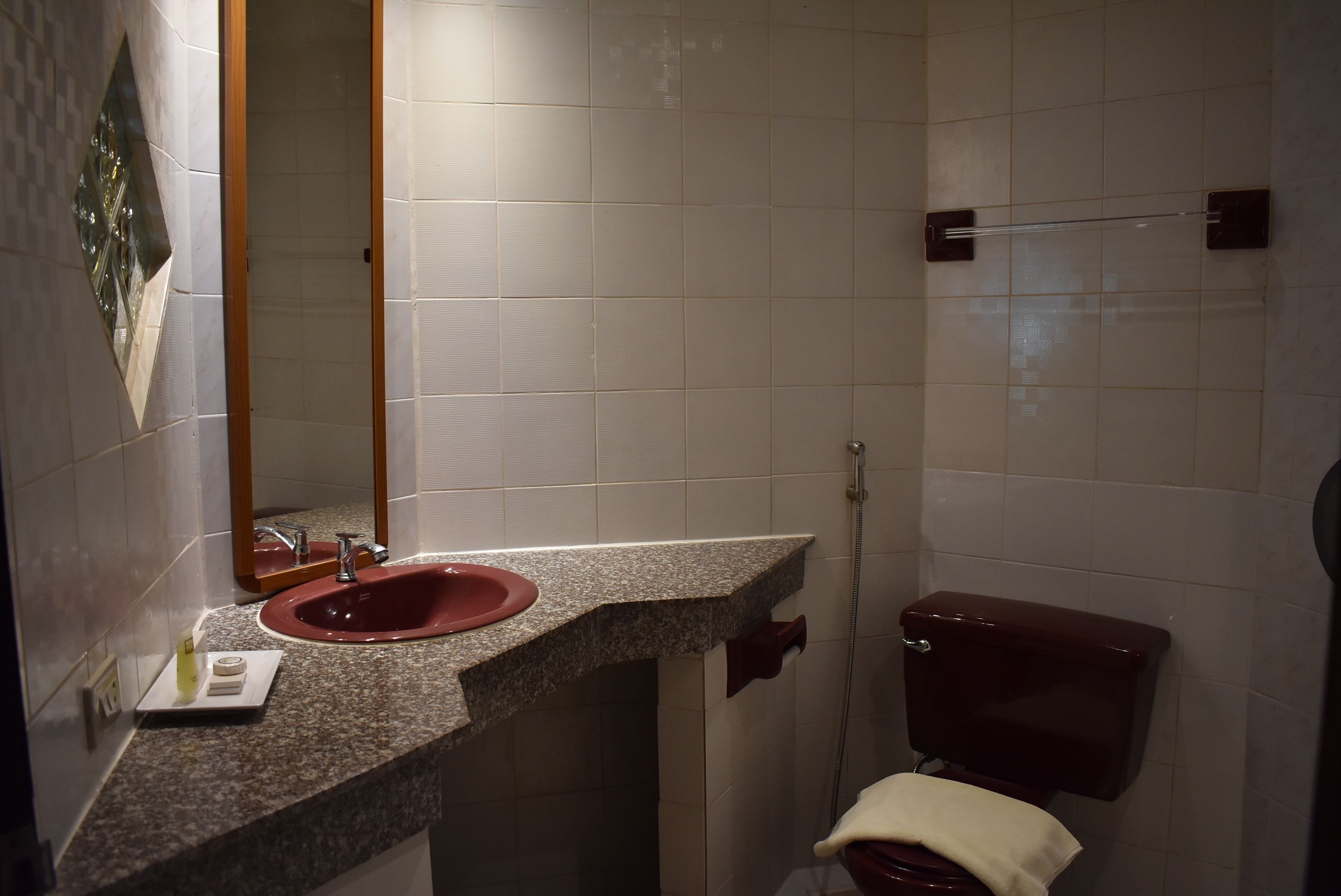 deluxe room | bathroom | shower, free toiletries, towels