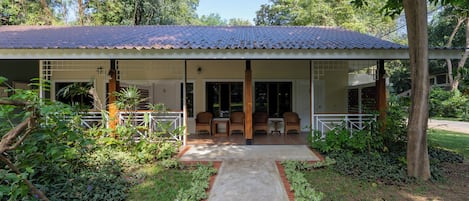 Garden Deluxe Quad | View from room