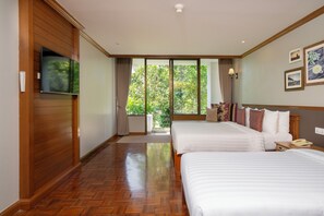 Riverside Deluxe Family | Minibar, in-room safe, desk, blackout curtains - Comsaed River Kwai Resort (Kanchanaburi)