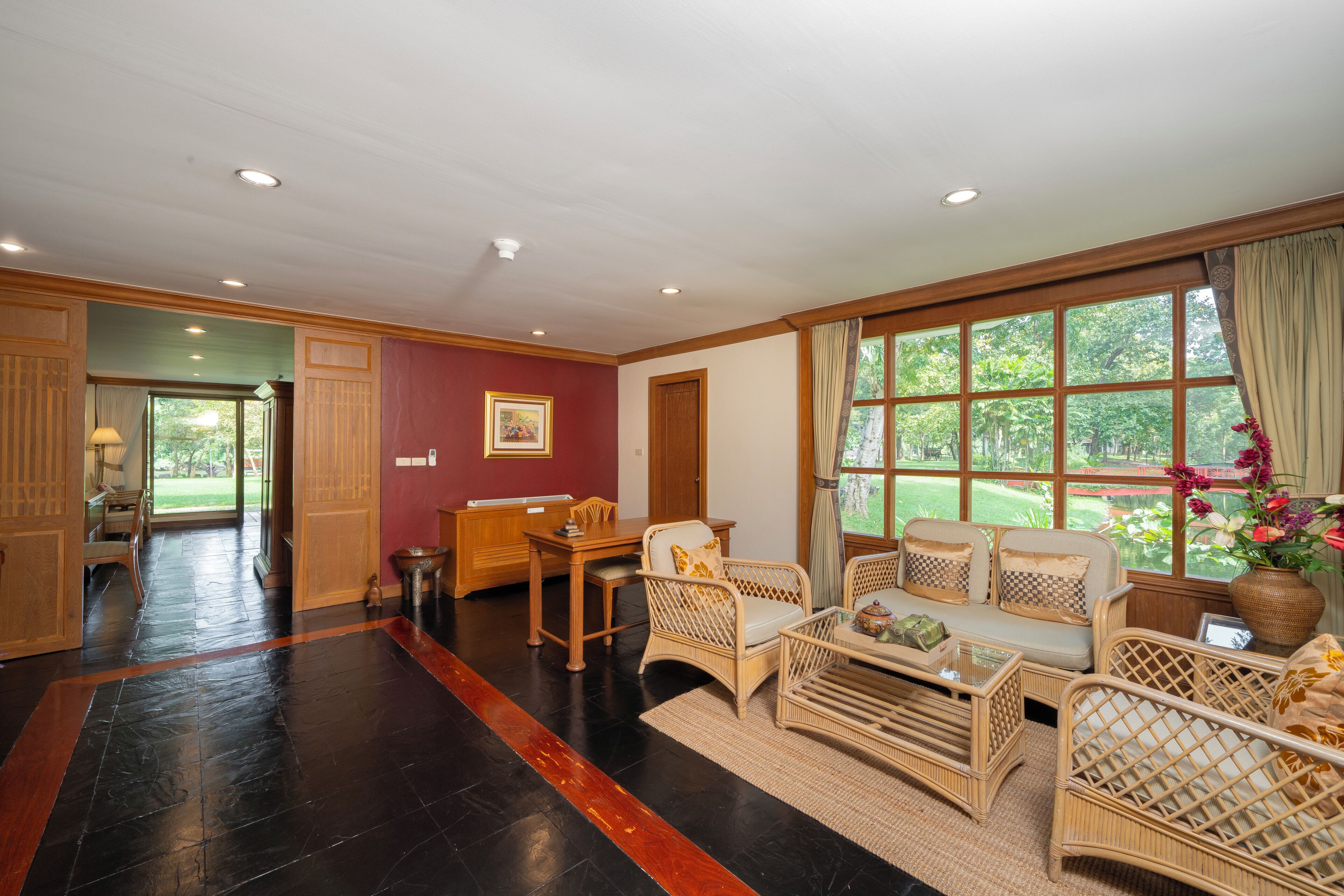 Minibar, in-room safe, desk, blackout curtains