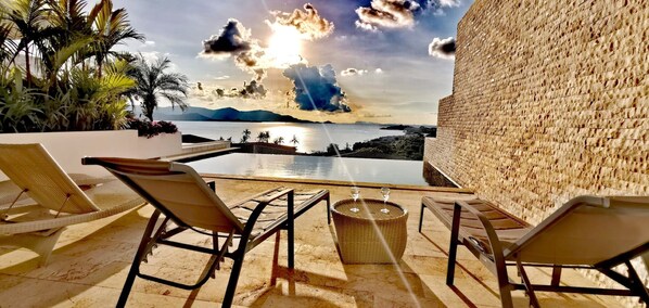 Beach/ocean view - 3 Bedroom Sea View Villa Escape SDV086-By Samui Dream Villas  (Koh Samui)