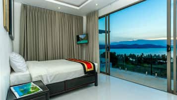 3 bedrooms, premium bedding, individually decorated