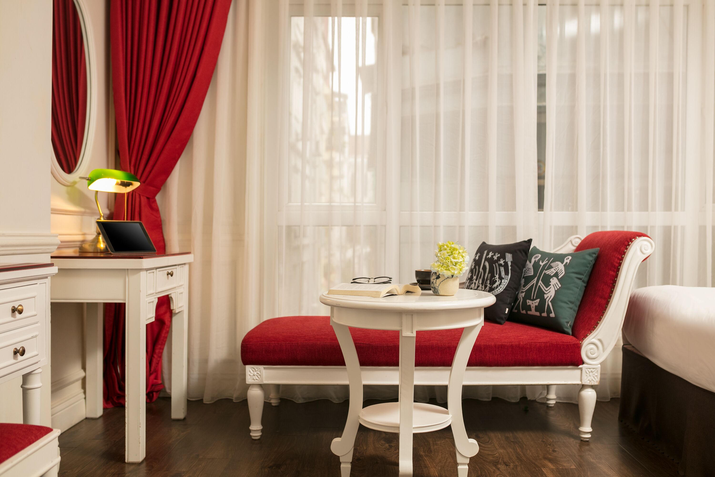 family executive suite, 1 king bed, 1 single bed with sofa bed, city view  | view from room