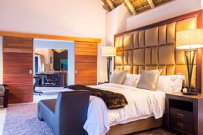 1 quarto, roupas de cama premium, camas com colchões pillow-top