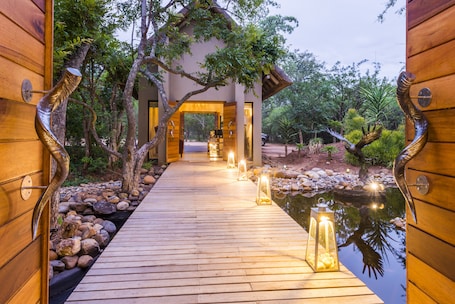 Check-in/check-out kiosk. AM Lodge