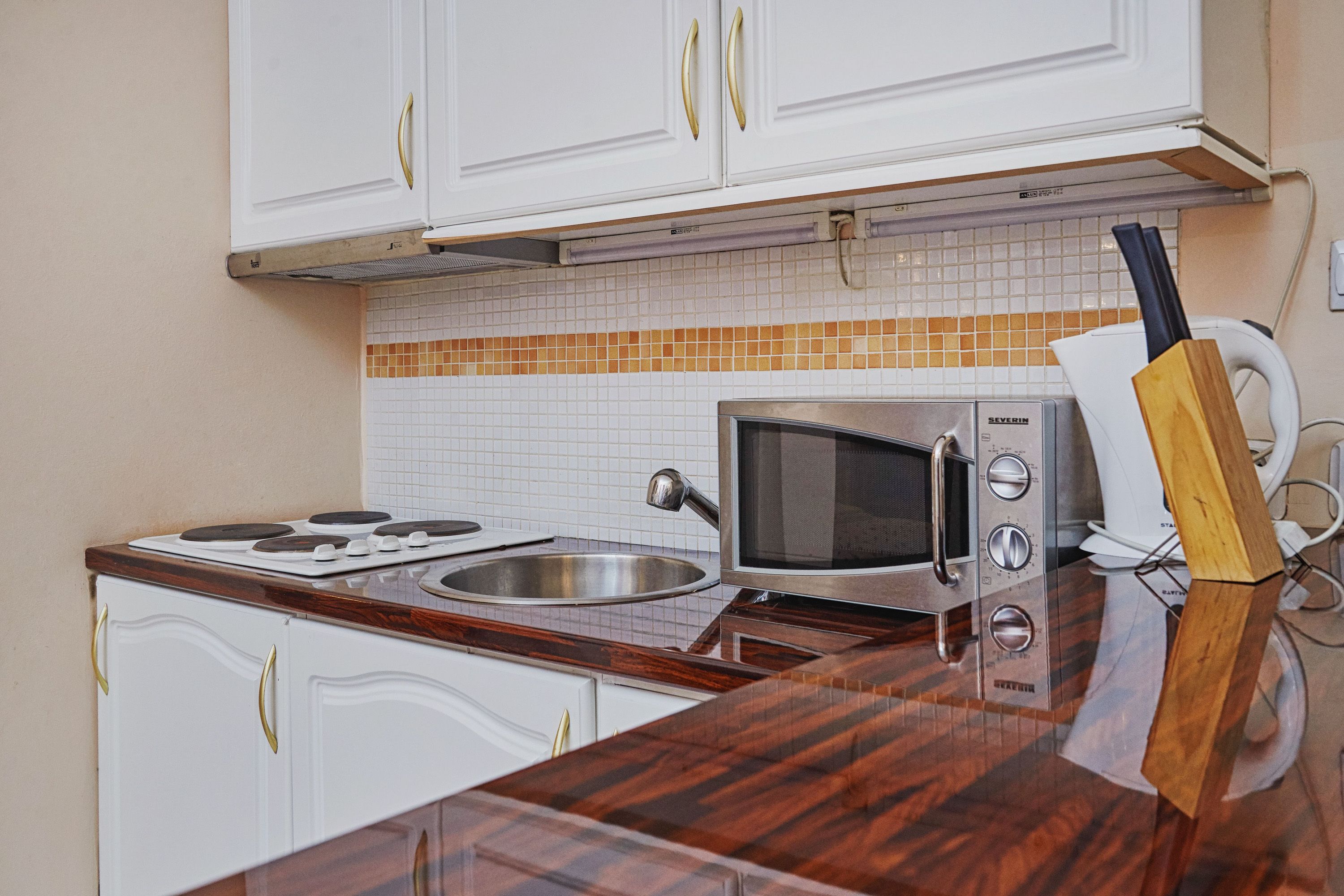 standard apartment, 2 bedrooms, kitchen | private kitchen | fridge, microwave, coffee/tea maker