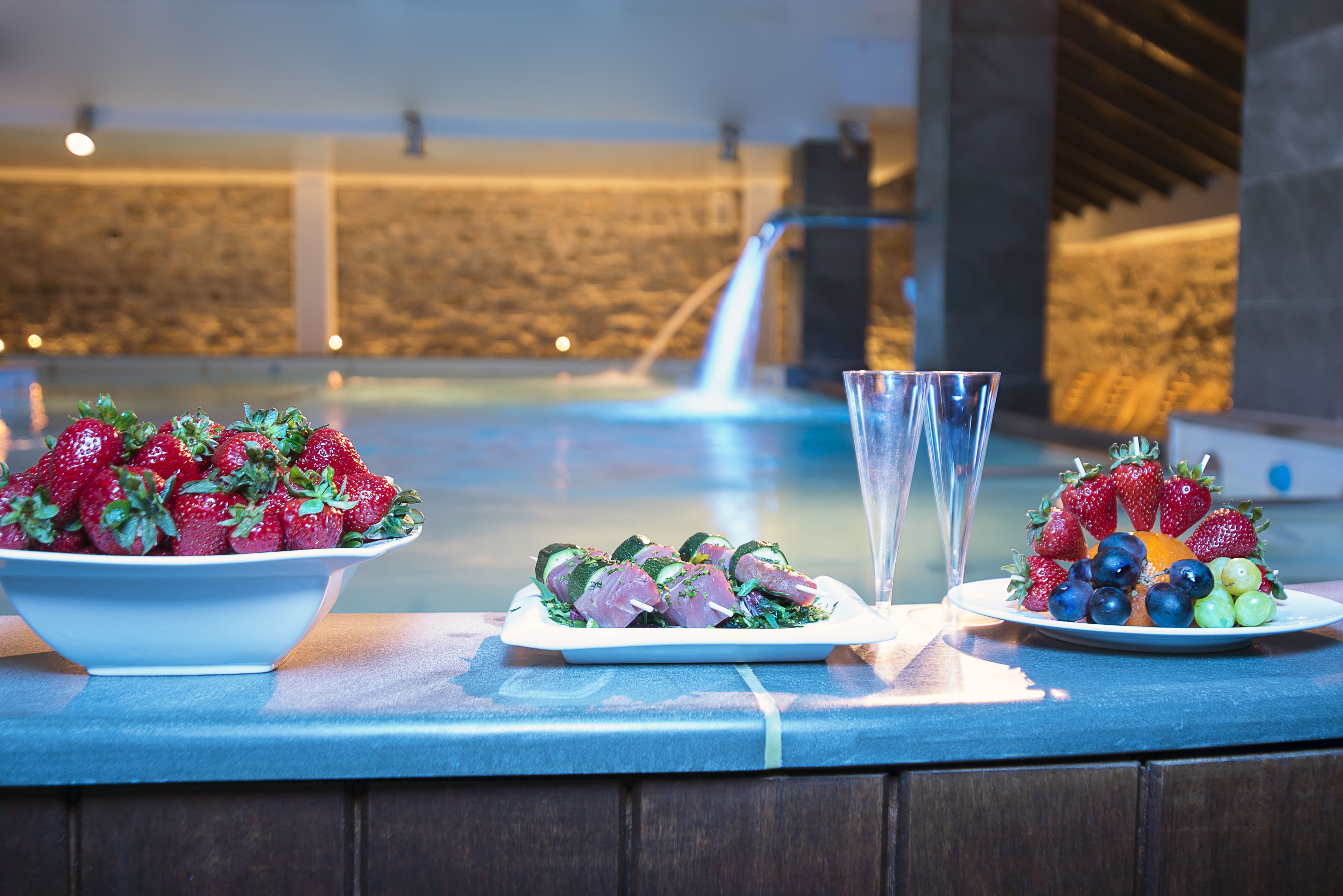 Poolside bar