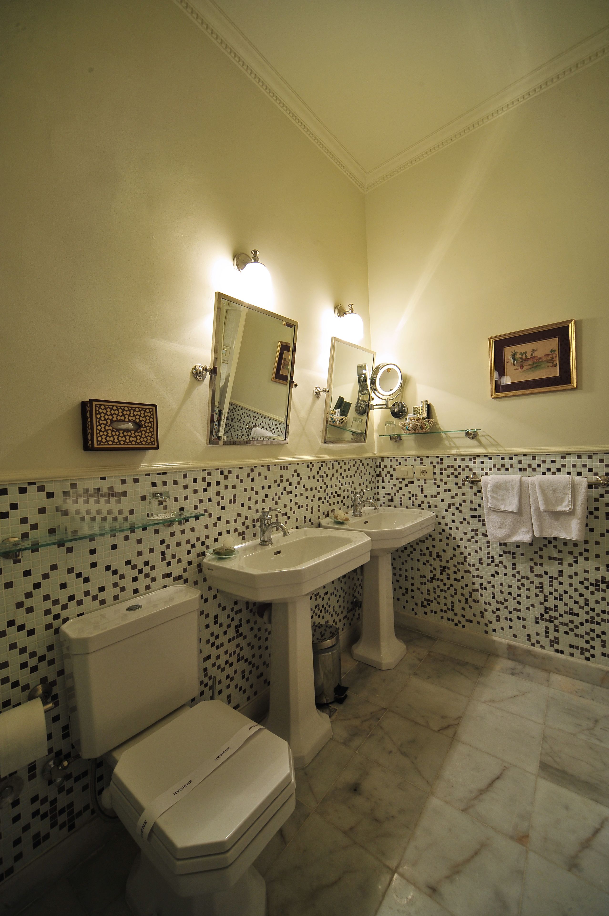 deluxe double or twin room, garden view, garden area | bathroom | free toiletries, hair dryer, bathrobes, slippers