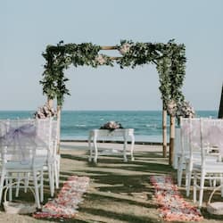 Area per matrimoni all'aperto