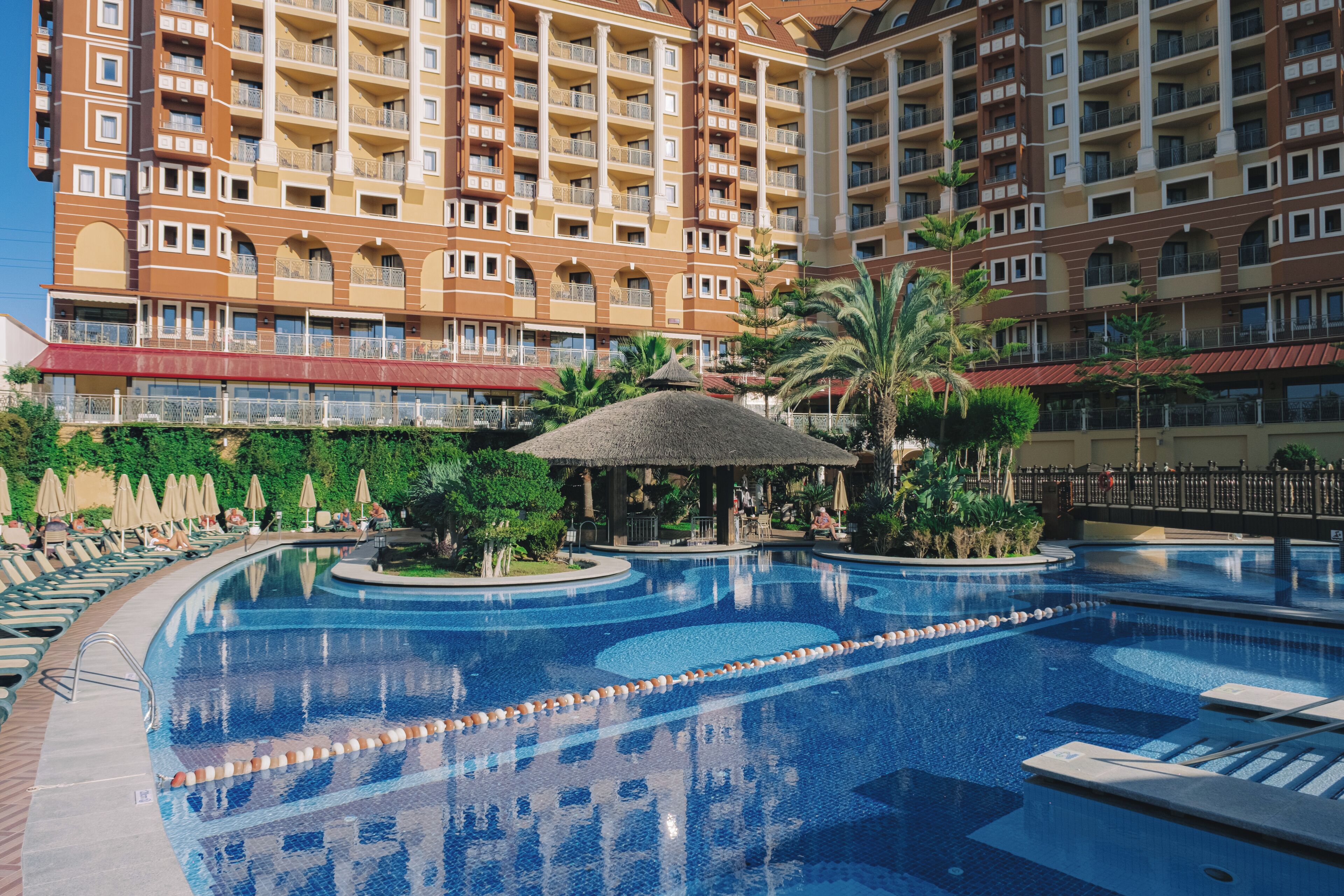 indoor pool, 3 outdoor pools, free pool cabanas, pool umbrellas