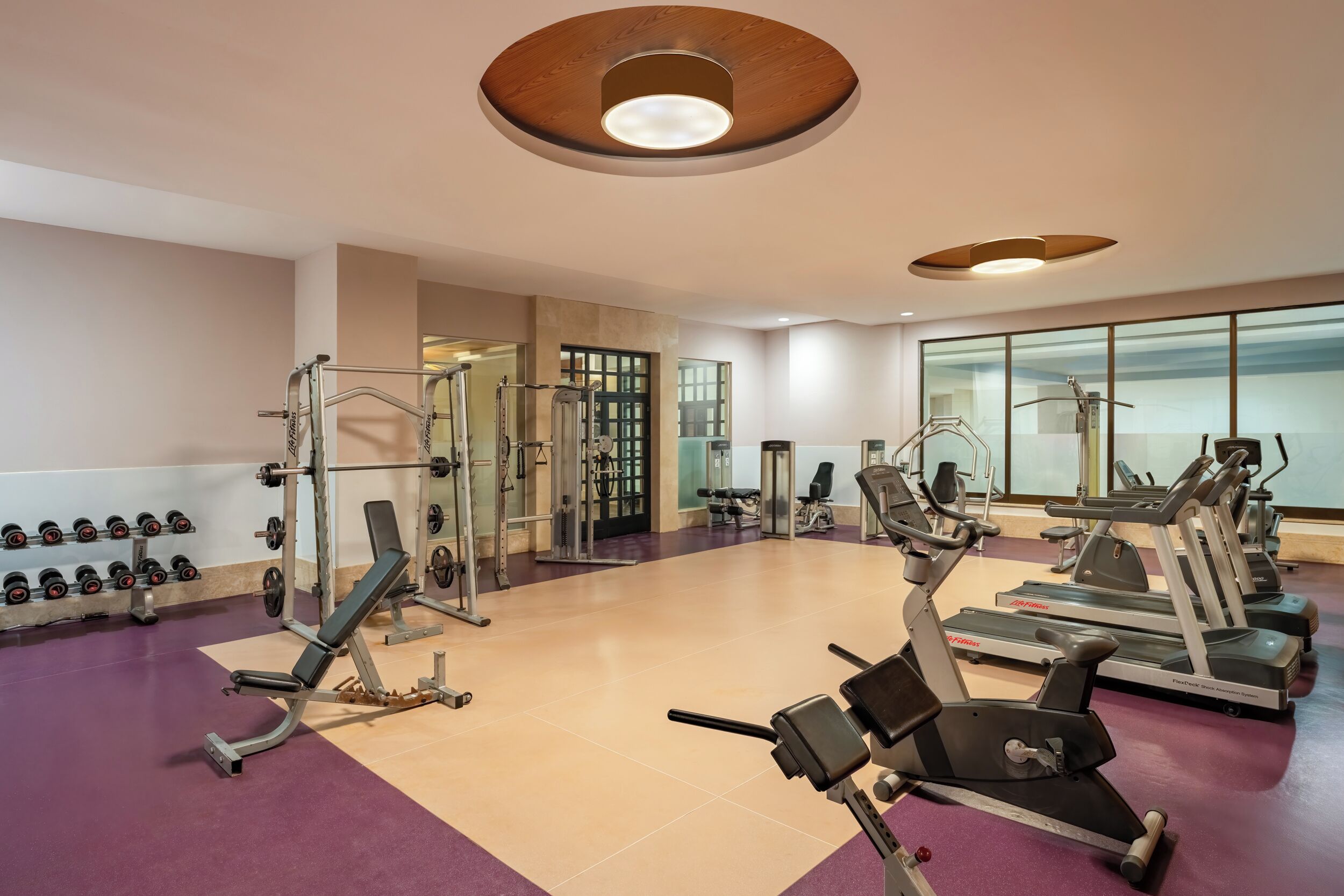 fitness facility