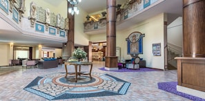 Sitteområde i lobbyen