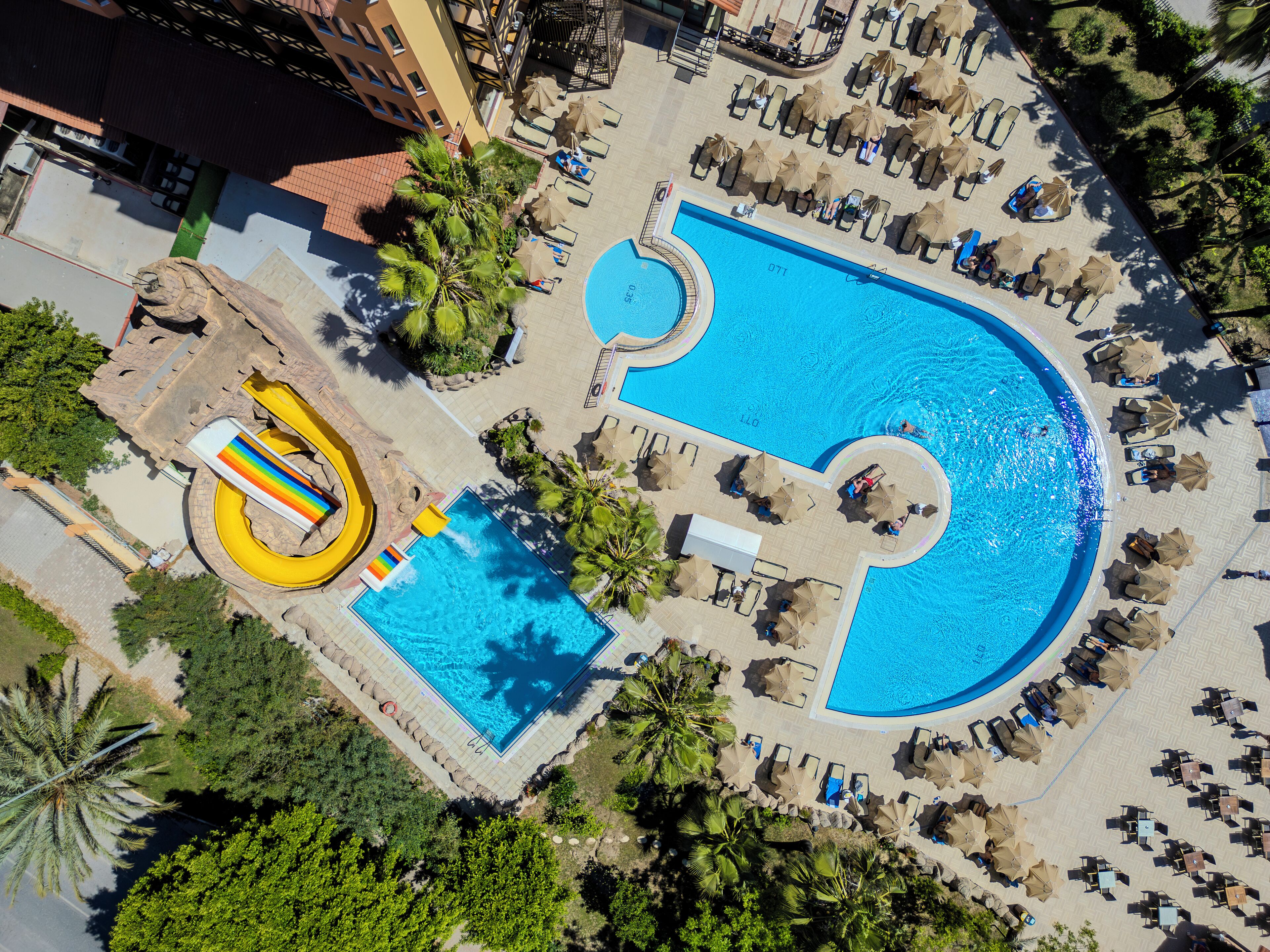 Indoor pool, 2 outdoor pools, free pool cabanas, pool umbrellas