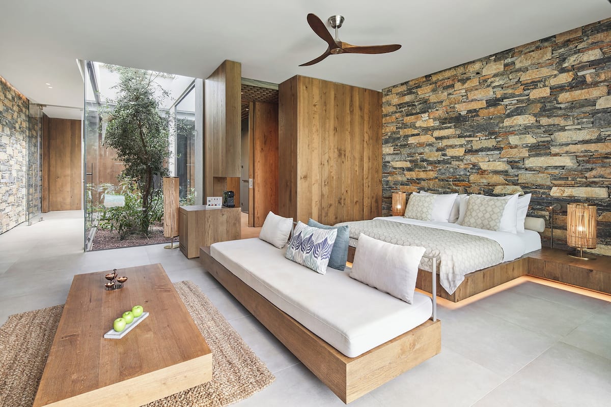 1 habitación y ropa de cama de alta calidad