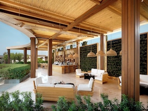 12 bars/lounges, poolside bar, beach bar