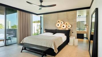 Ropa de cama de alta calidad y minibar con artículos gratuitos