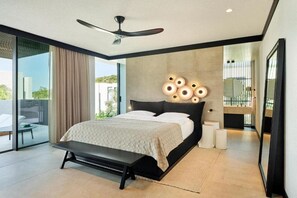 Seprai premium, minibar gratis, brankas, dan tempat tidur bayi gratis