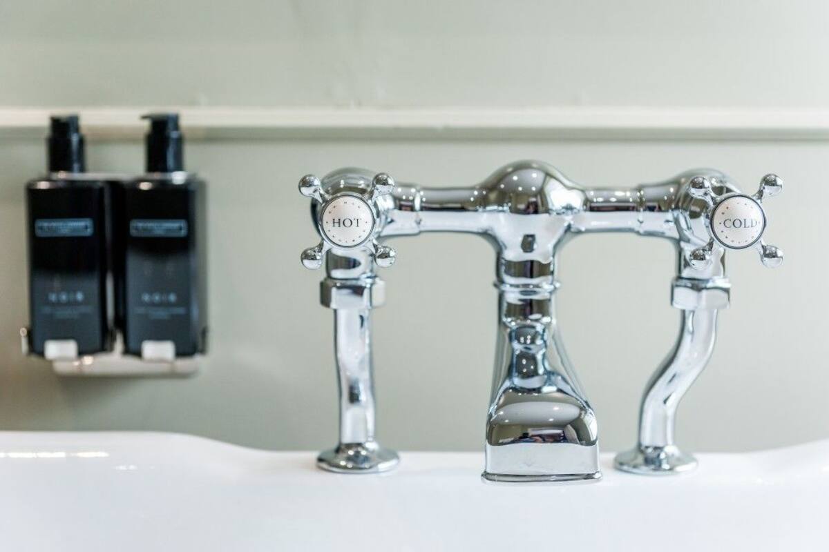 double room | bathroom | shower, designer toiletries, hair dryer, slippers