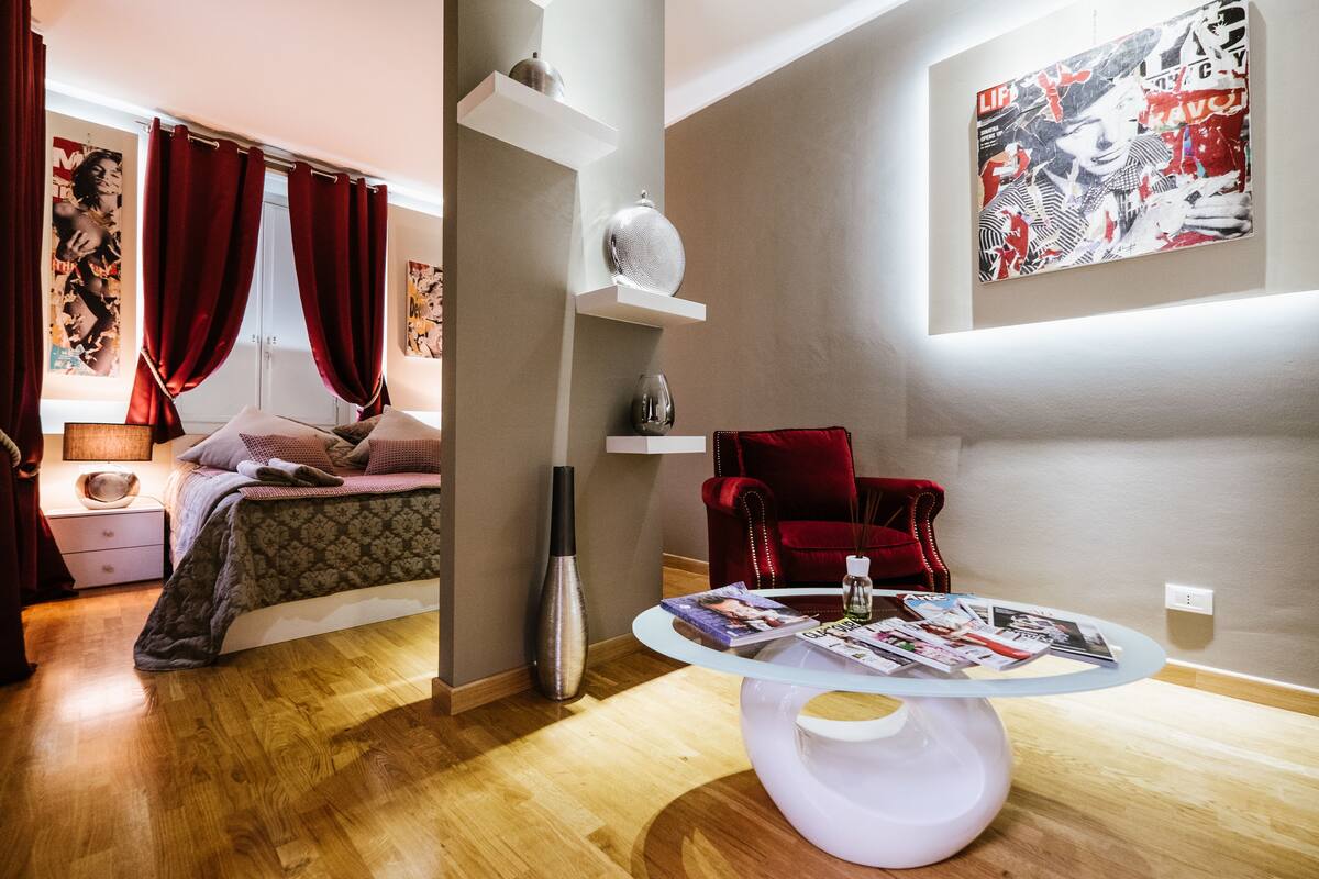 Suite Presidenziale | 1 bedroom, in-room safe, desk, laptop workspace