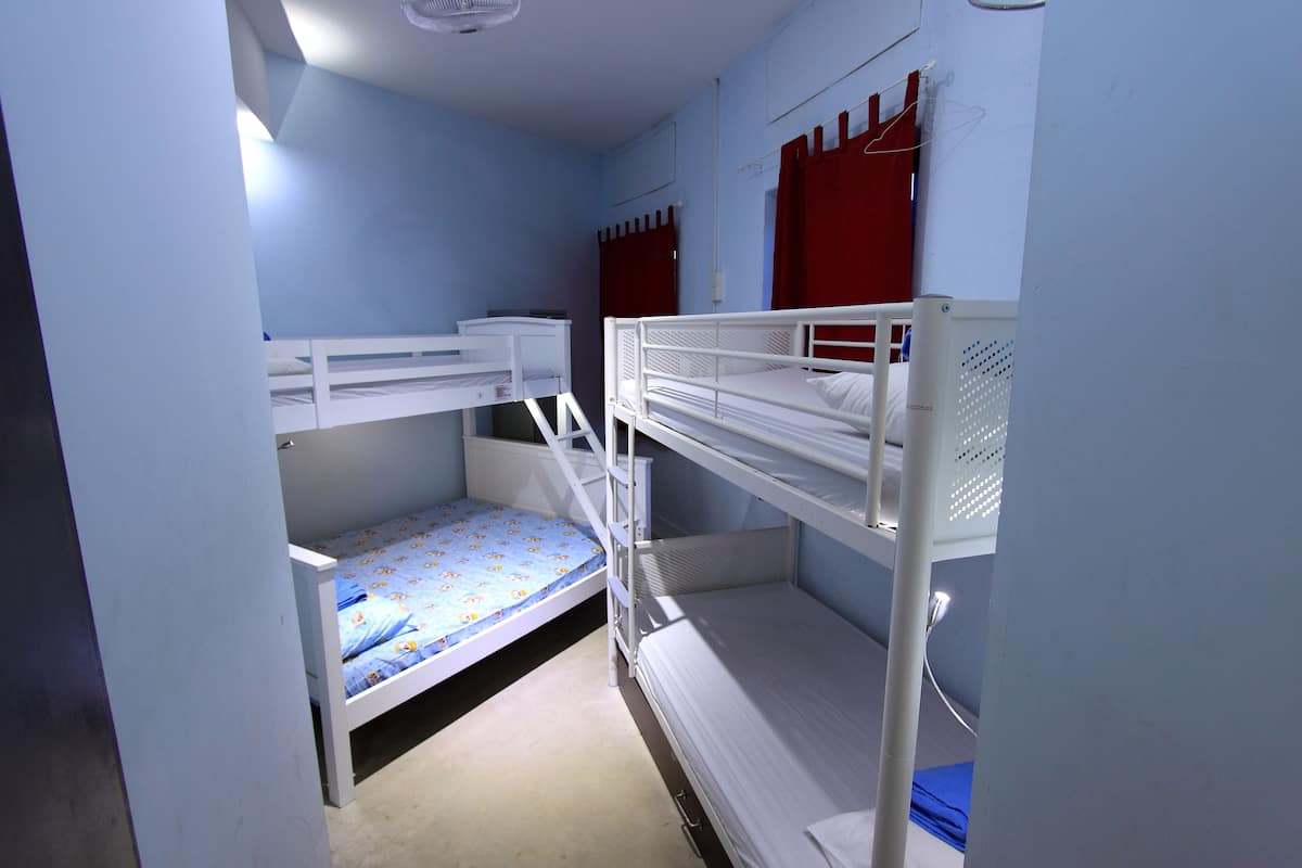 Family Room, Multiple Beds, Shared Bathroom | Free WiFi, bed sheets