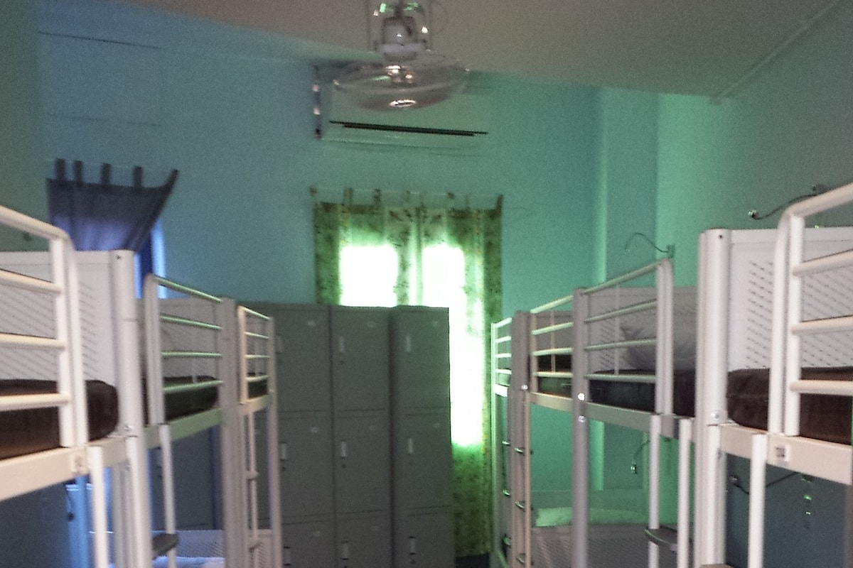 Mixed Shared Room (14 Beds) | WiFi (free), bed sheets
