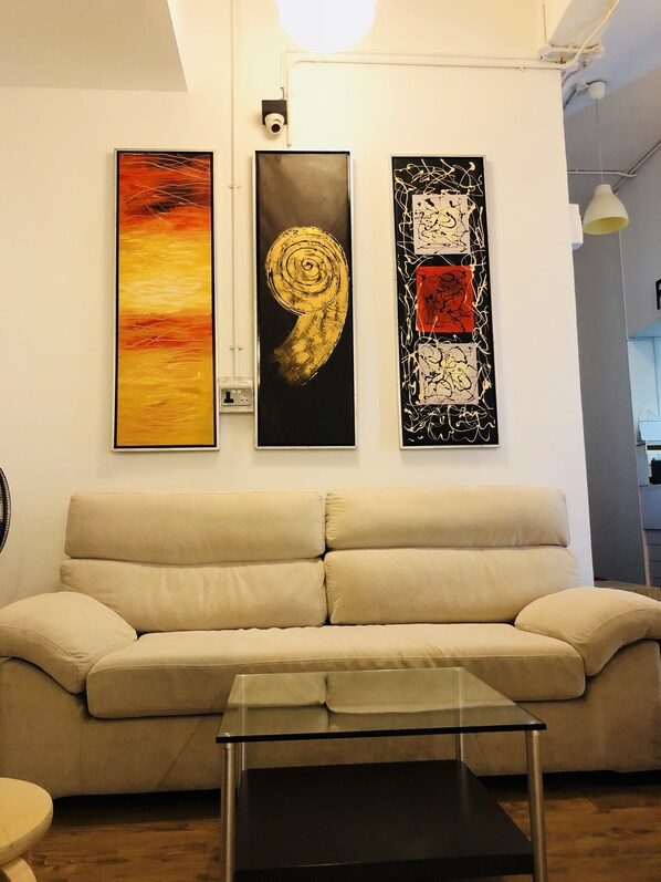 Lobby sitting area