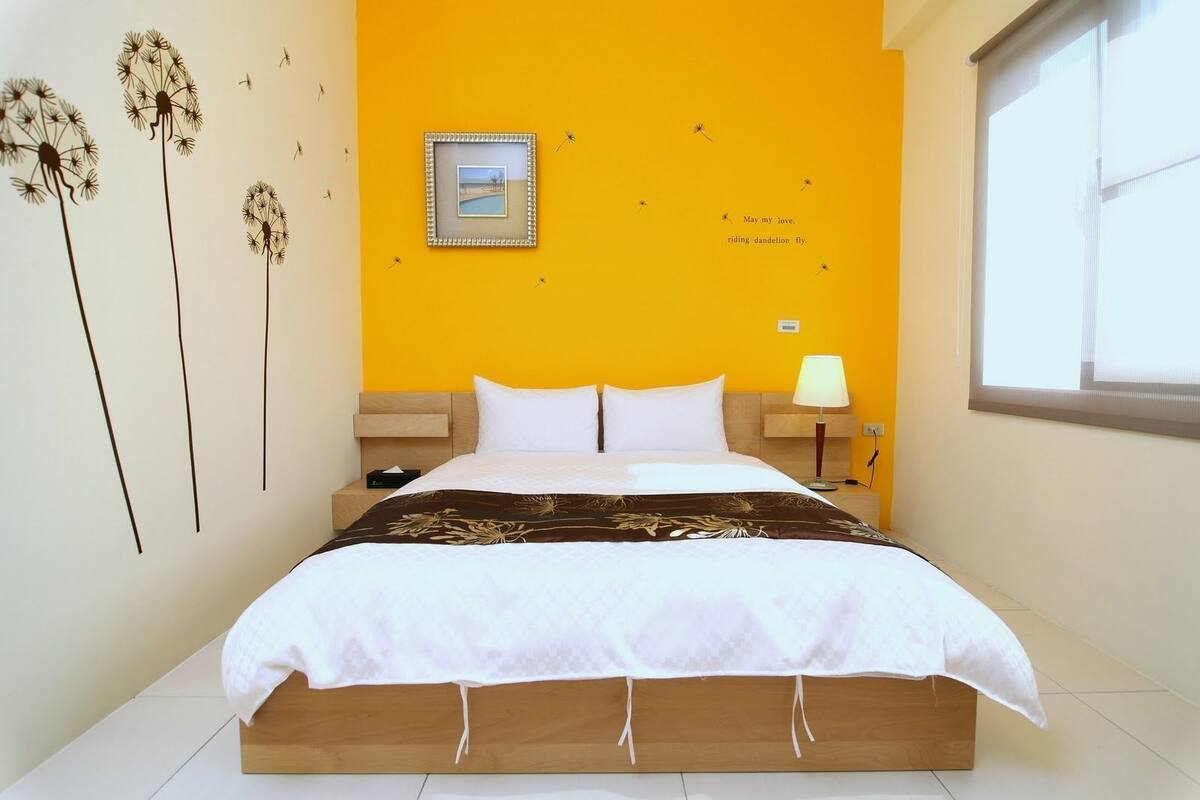 Tweepersoonskamer | Luxe beddengoed, donsdekens, verduisterende gordijnen, gratis wifi