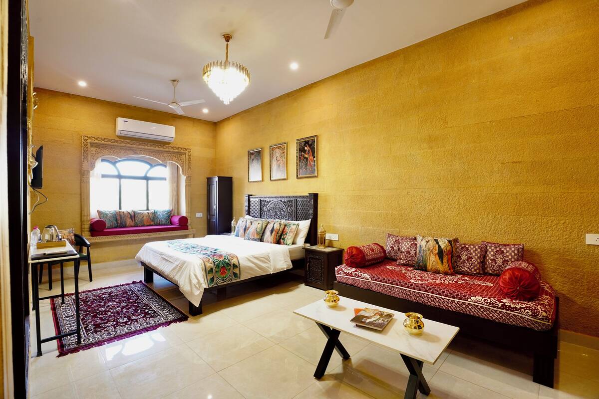 Habitación familiar | Ropa de cama de alta calidad y camas con efecto memoria